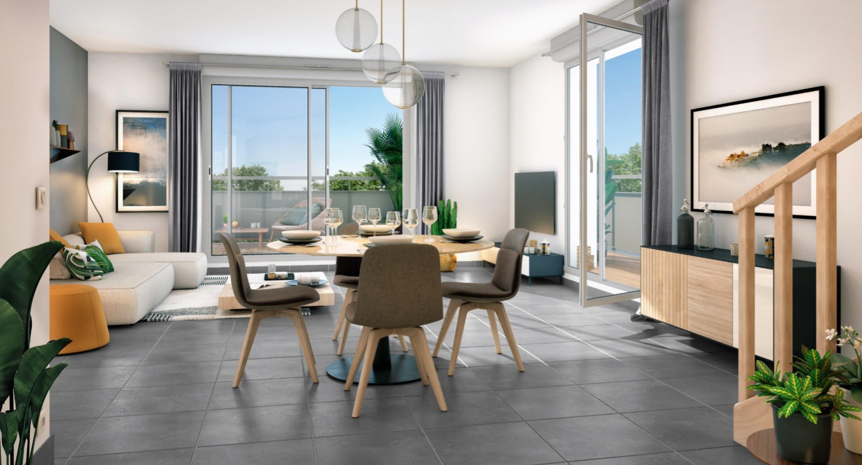 vente Blagnac Résidence neuve à 1,5 Km du village de Blagnac Agence