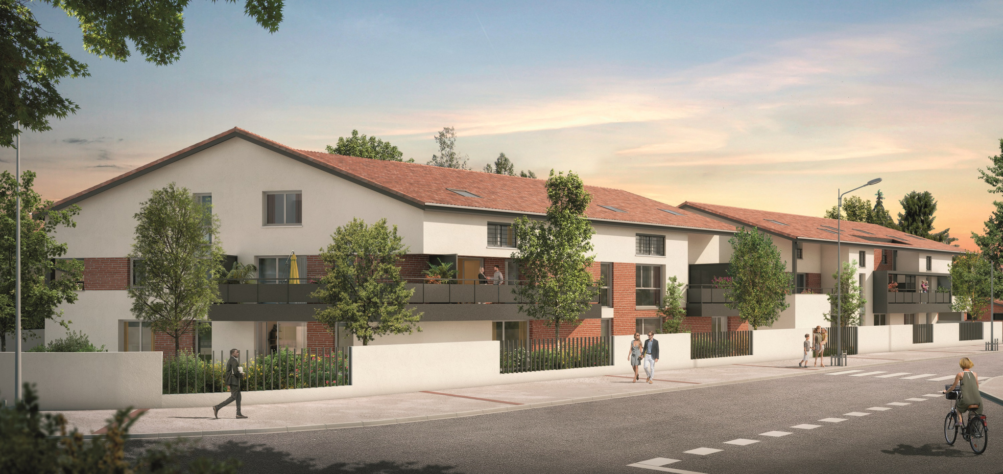 vente Blagnac Résidence neuve à 1,5 Km du village de Blagnac. Agence